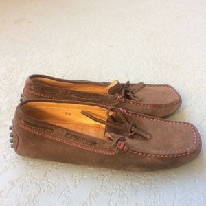 TOD'S for Ferrari Suede Gommino Moccasins 5.5